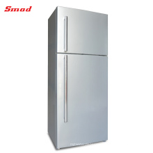 Red Color Home Use Double Door Fridge Refrigerator with Lock